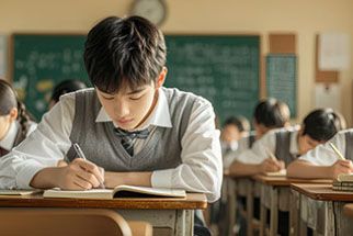 중등 과정 학습 이미지